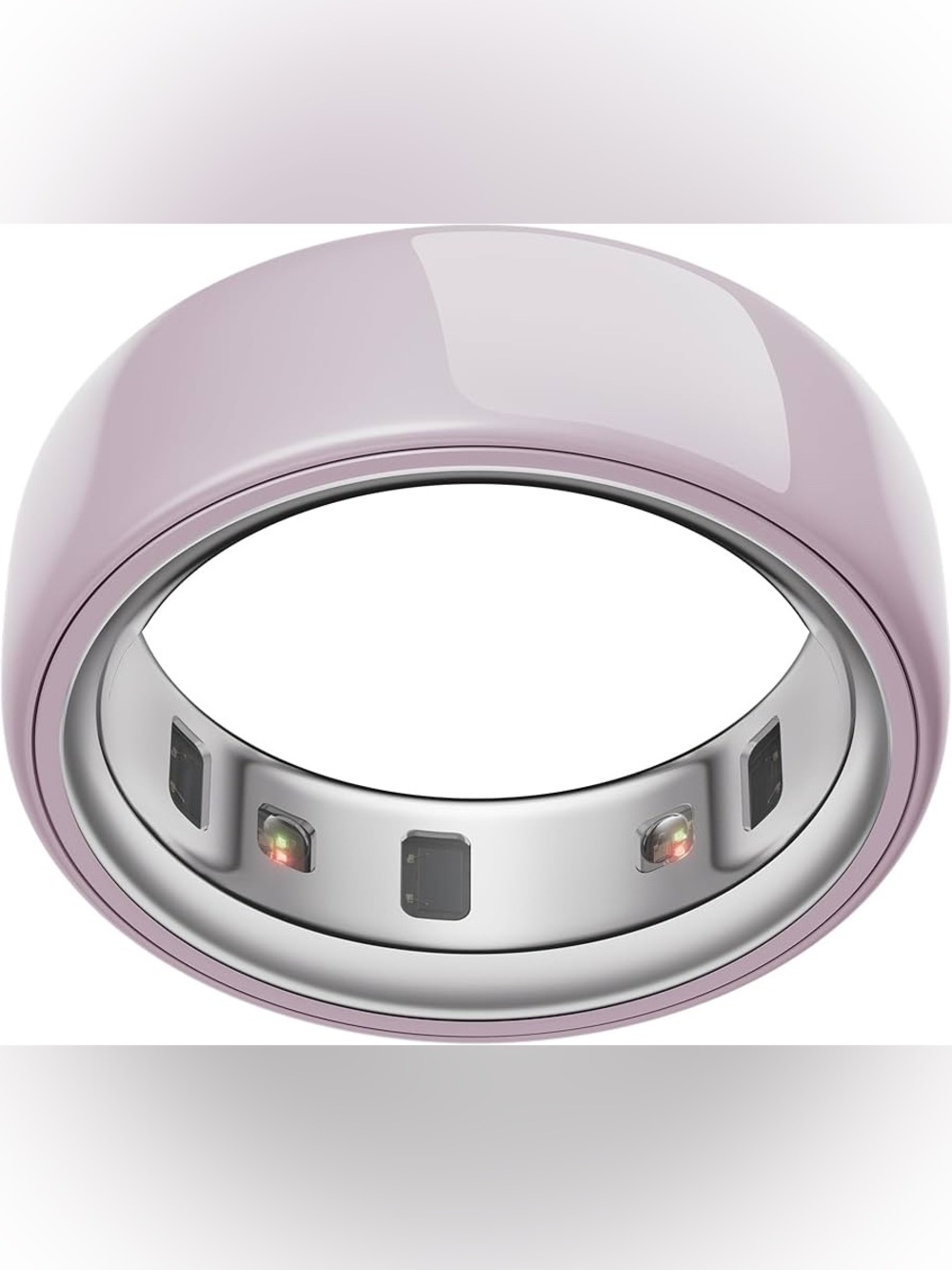 Oura Ring 4 Ceramic in Pink Petal - size 6